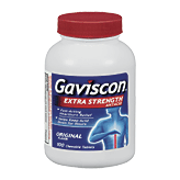Gaviscon Antacid extra strength antacid, original flavor, 100 chewable tablets Full-Size Picture